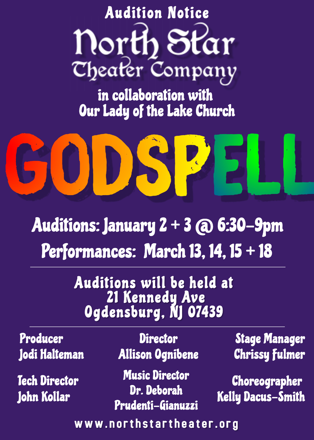 use-this-one-godspell-audition-notice-1 – North Star Theater Company